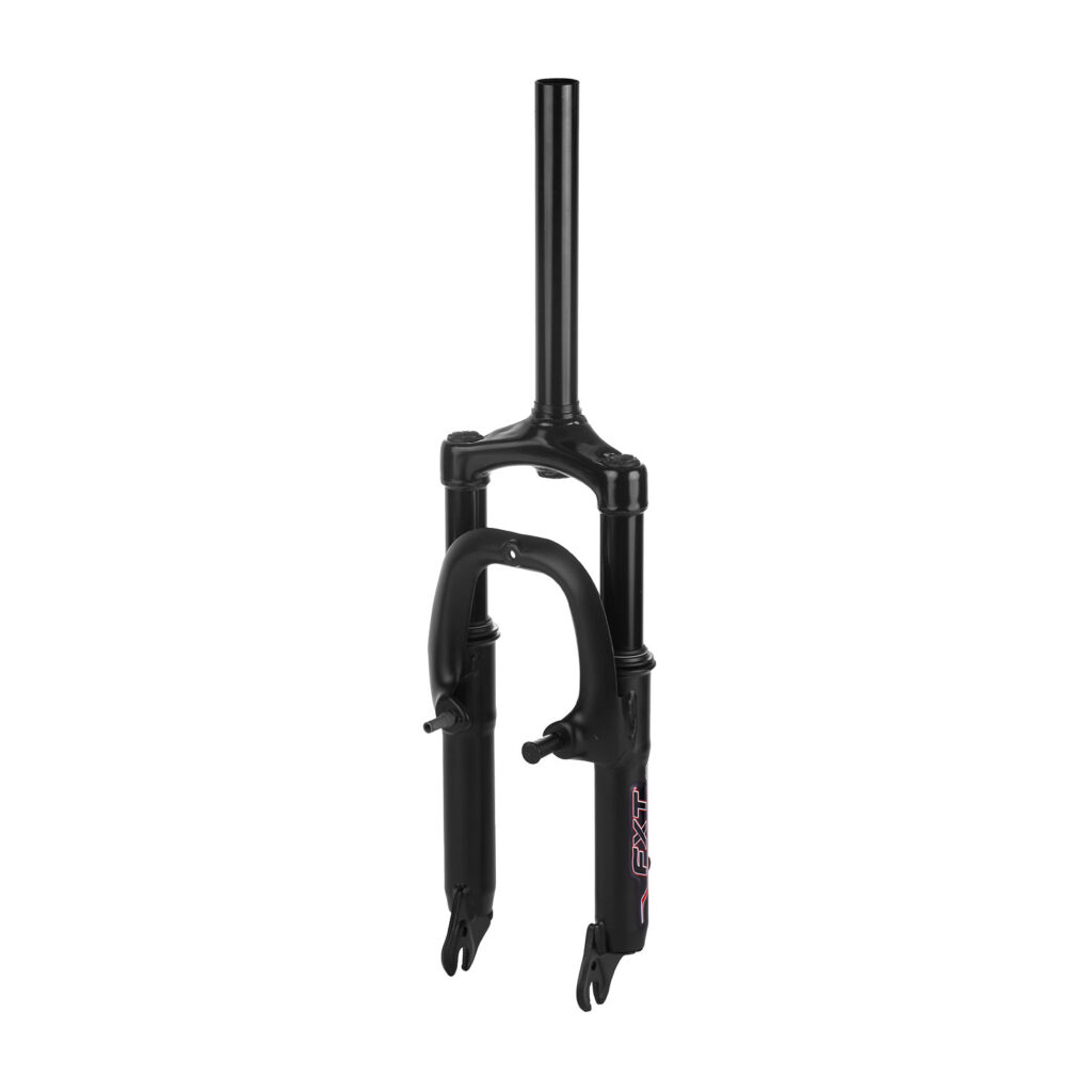 מזלג אופניים חשמליים בצבע שחור, מתאים לתחזוקה ותיקון של אופניים חשמליים.