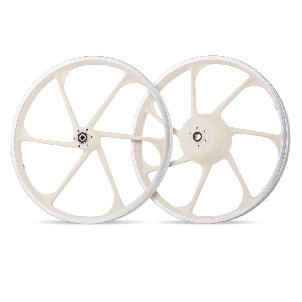 סט גלגלים לאופניים חשמליים, מתאים לתחזוקה וניקוי של אופניים חשמליים או קורקינט חשמלי.