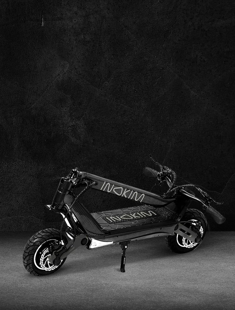 קורקינט חשמלי 48 וולט 21 אמפר אינוקים אוקס Inokim OX CARBON – צבע קרבון דגם 2025 – תמונה 3